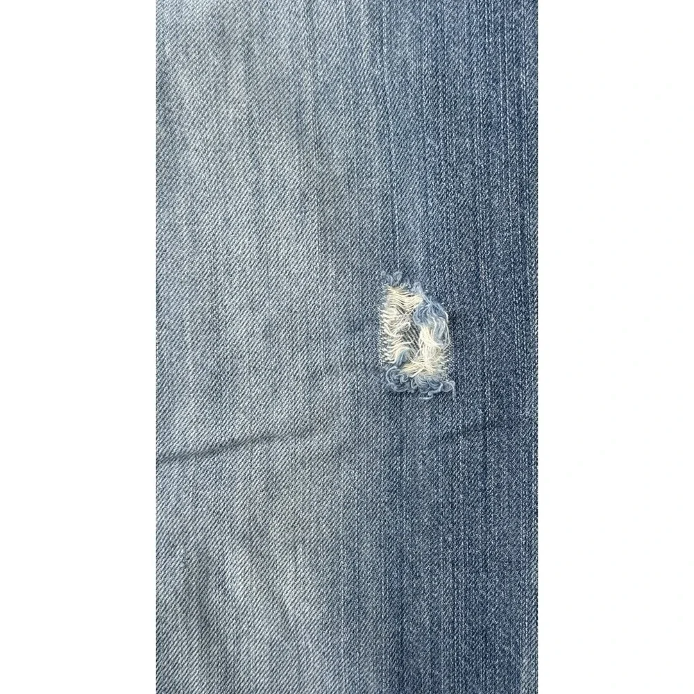 CHOR Straight Leg Distressed Jeans Mens‎ 36 100% Cotton Blue Denim